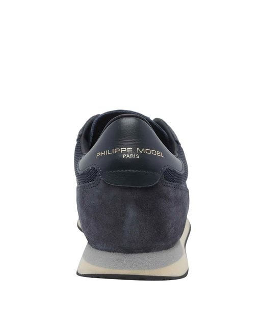 Philippe Model Blue Blville Sneakers for men