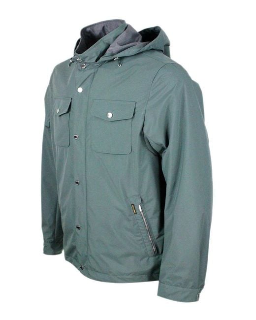 Moorer Blue Jacket for men
