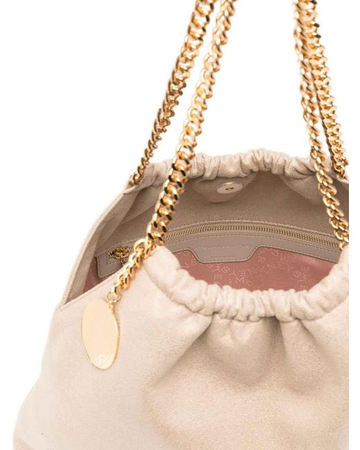 Stella McCartney Natural Falabella Shoulder Bag Vegan Leather