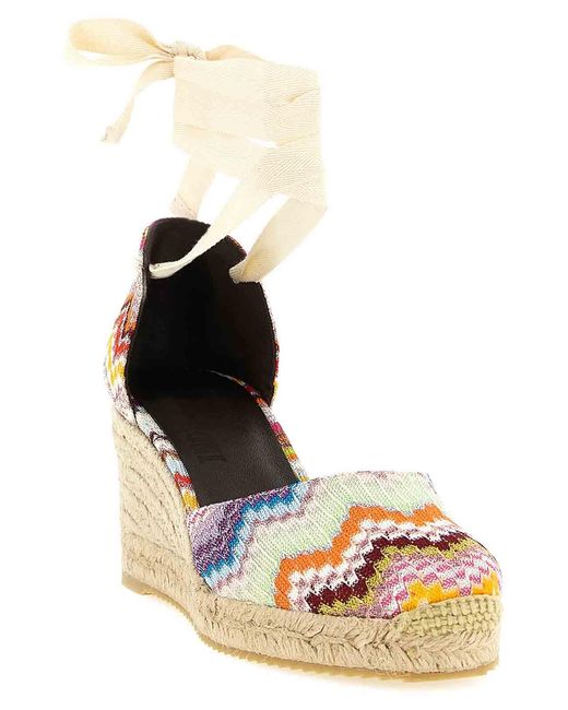 Missoni Metallic Eva Espadrilles