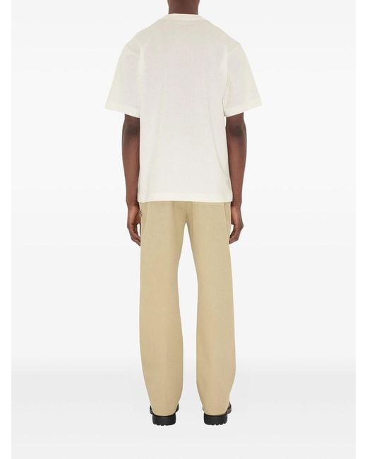 Burberry White T-Shirts for men