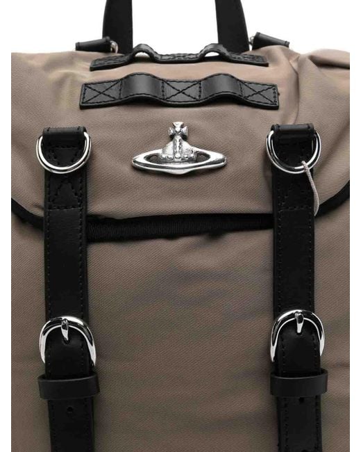 Vivienne Westwood Gray Backpack for men