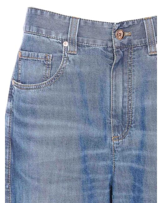 Brunello Cucinelli Blue Denim Jeans