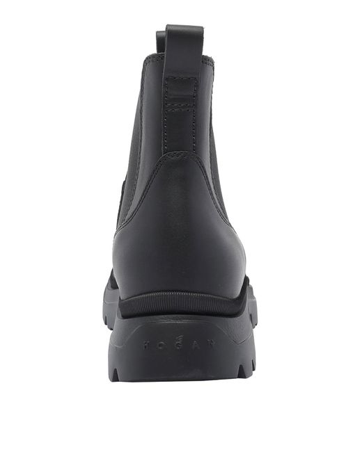 Hogan Black Booties for men