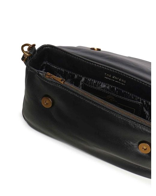 Kurt Geiger Black Oxford Shoulder Bag