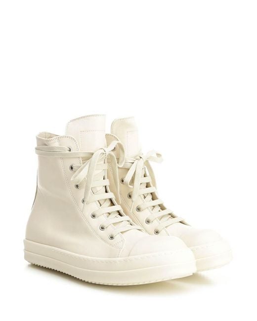 Rick Owens Natural Sneaks for men