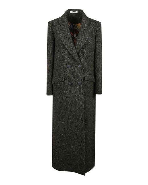 Massimo Alba Women's Black Double Breast Coat