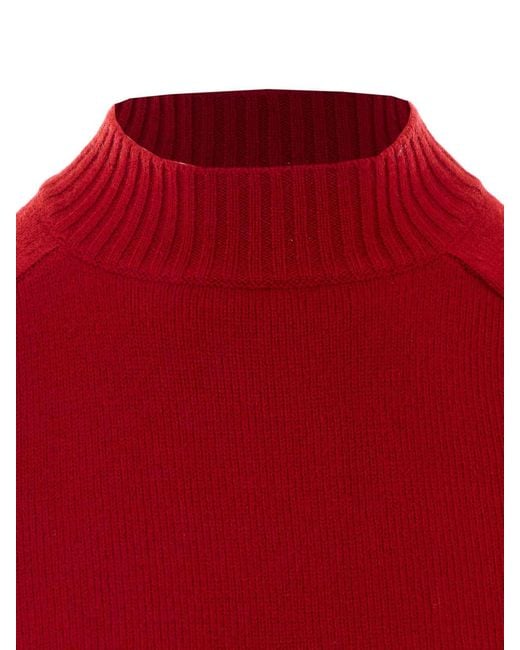 Loulou de Saison Red Loulou De Saison Ruth Knitted T-Shirt
