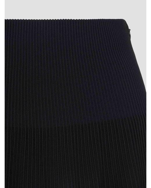 Ralph Lauren Black Celia Mid Long Skirt