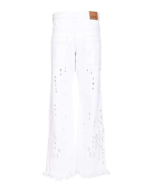 Isabel Marant White Trousers