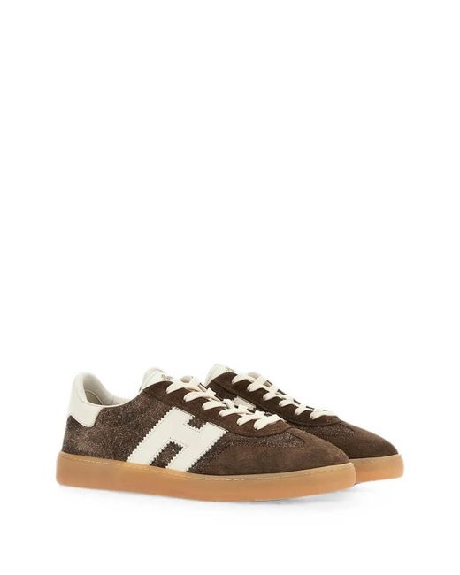 Hogan Brown Cool Sneakers for men
