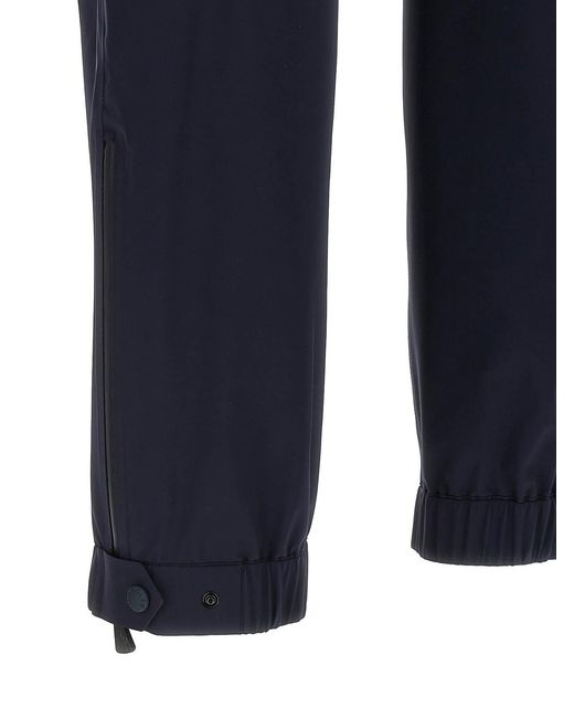 Moncler Blue Gore-Tex Joggers for men