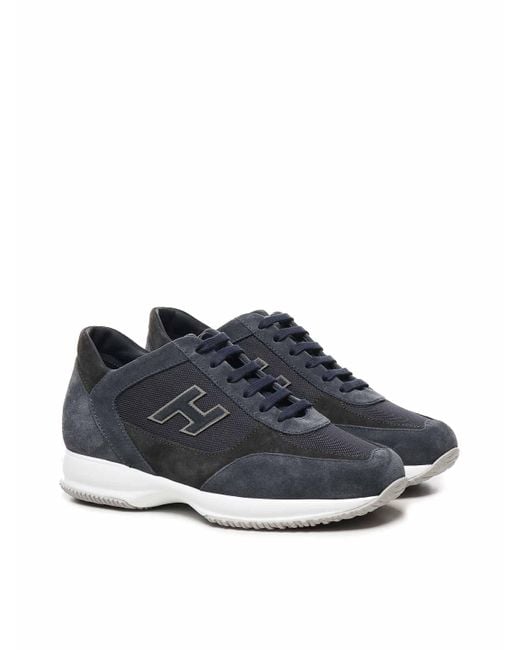 Hogan Blue Sneakers Interactive for men