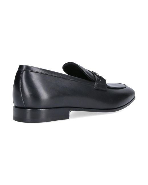 Ferragamo Gray Moccasins for men