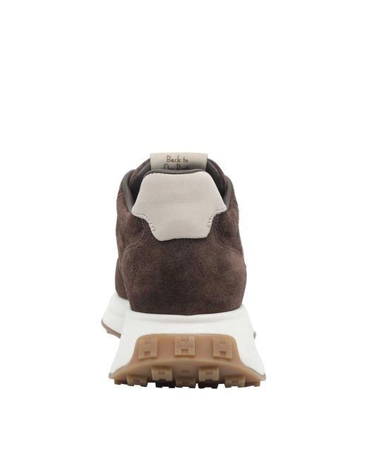 Hogan Brown Dark H641 Sneakers