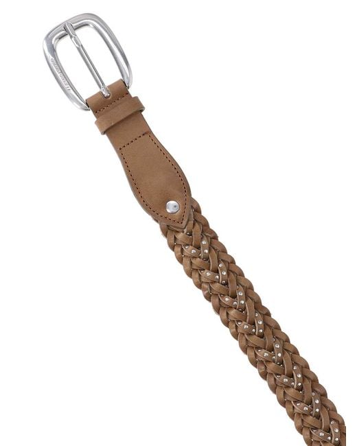 Golden Goose Deluxe Brand Green Houston Belt