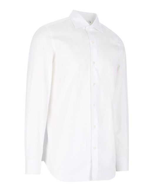 Finamore 1925 White Shirt for men