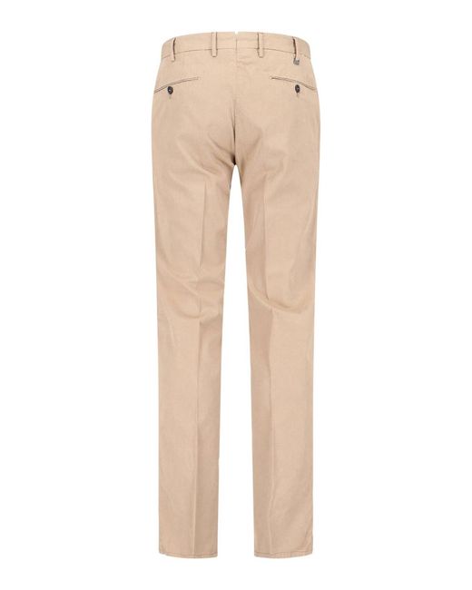 PT Torino Natural Cotton Blend Trousers for men