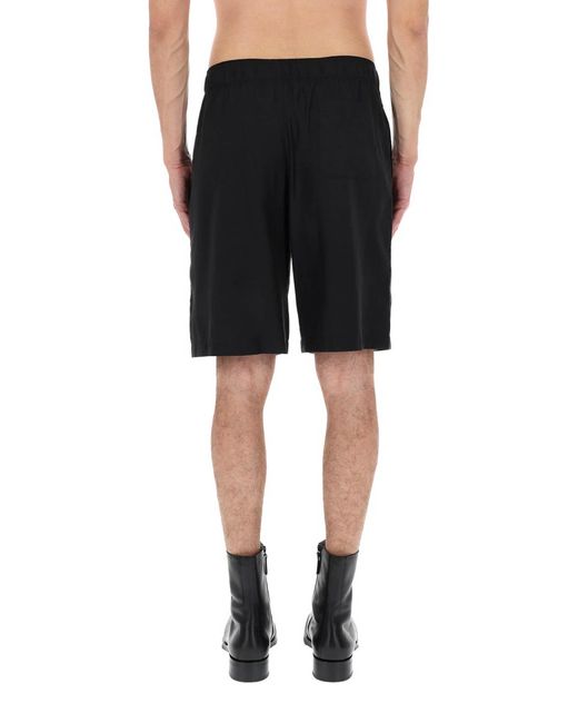Our Legacy Black Leisure Shorts for men