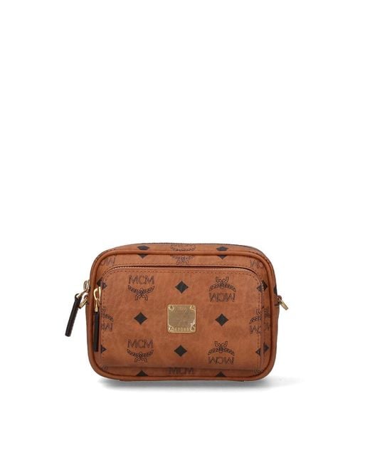 MCM Brown Mini Shoulder Bag for men