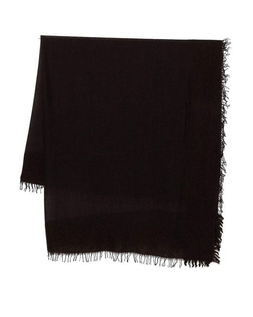 Faliero Sarti Black Square Scarf
