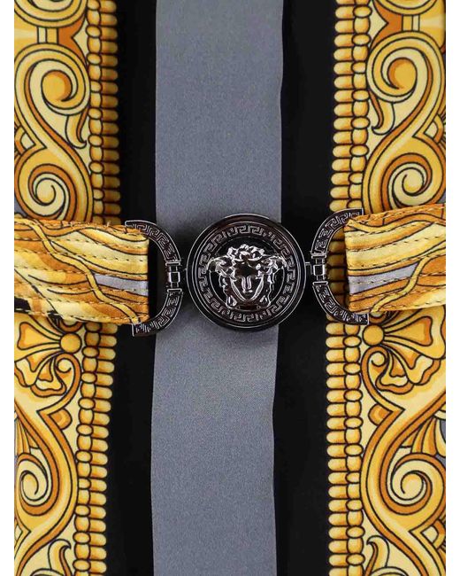 Versace Yellow Vestito Chemisier