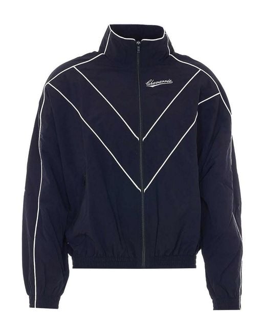 Willy Chavarria Blue Bad Boy Track Jacket for men