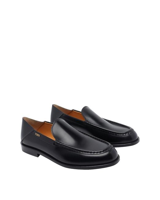 Tod's Black Leather Sabot
