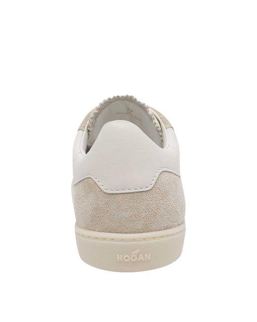 Hogan White Cool Sneakers