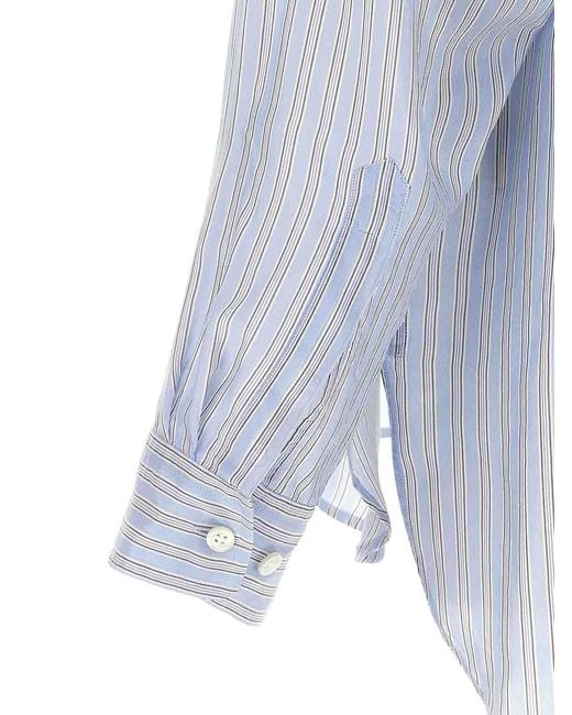 Dries Van Noten Blue Croom Shirt for men