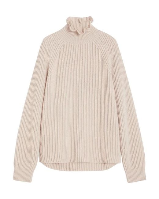 Max Mara White Camino Sweater