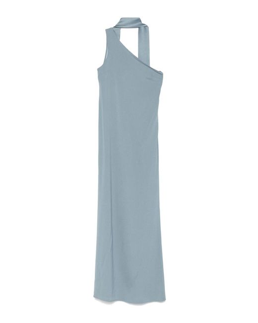 ‎Taller Marmo Blue Caroline Long Dress