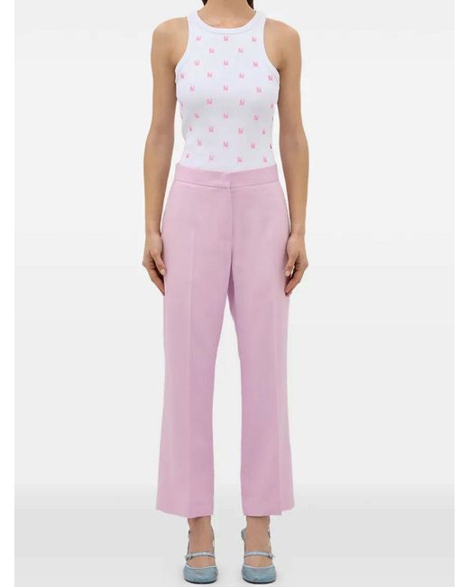 Pantaloni di MSGM in Pink