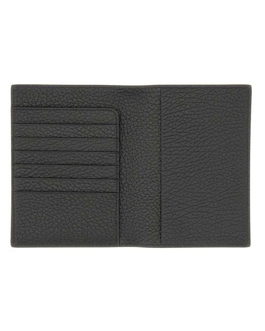 Tom Ford Black Leaher Card Holder for men