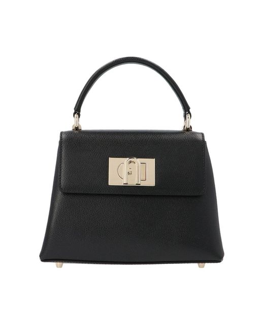 Furla Black 1927 Handbag In