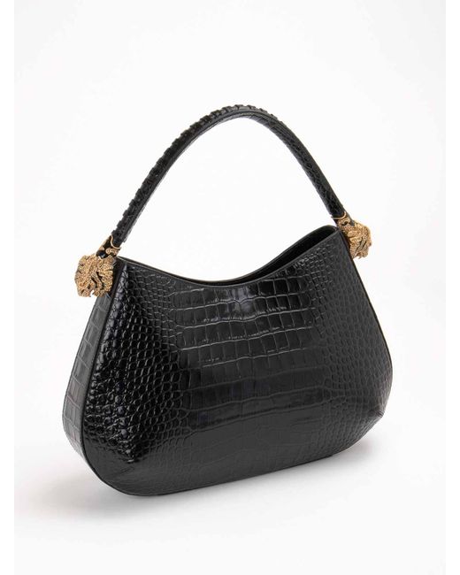 Roberto Cavalli Black Shoulder Bag