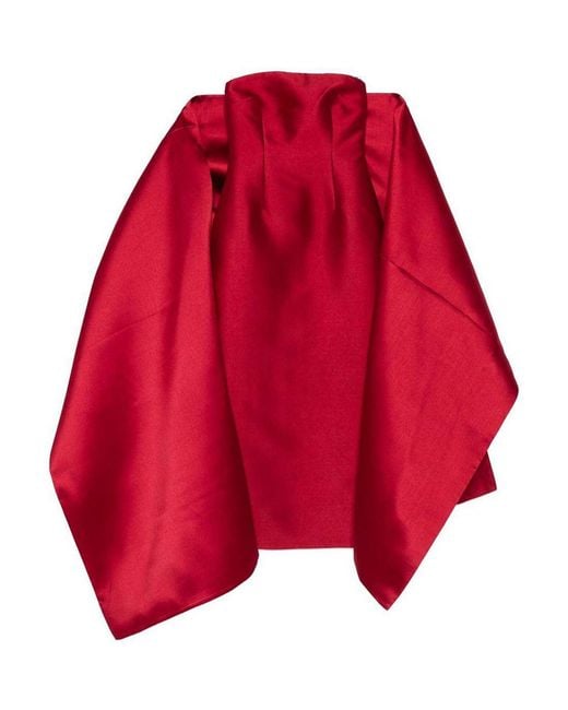 Solace London Red Renee Maxi Dress