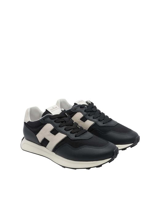 Hogan Black H601 Sneakers for men