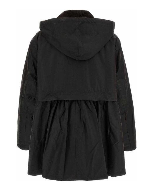 Barbour Black Parka