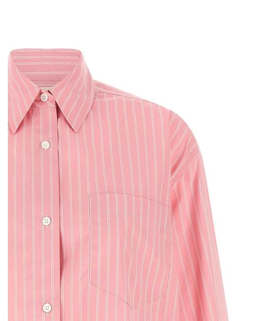 Marni Pink Striped Shirt