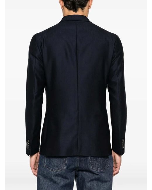 Tagliatore Black 'Montecarlo' Jacket for men