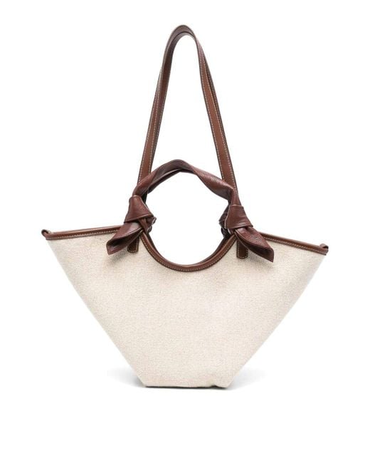 Hereu Natural Fonol Small Canvas Tote