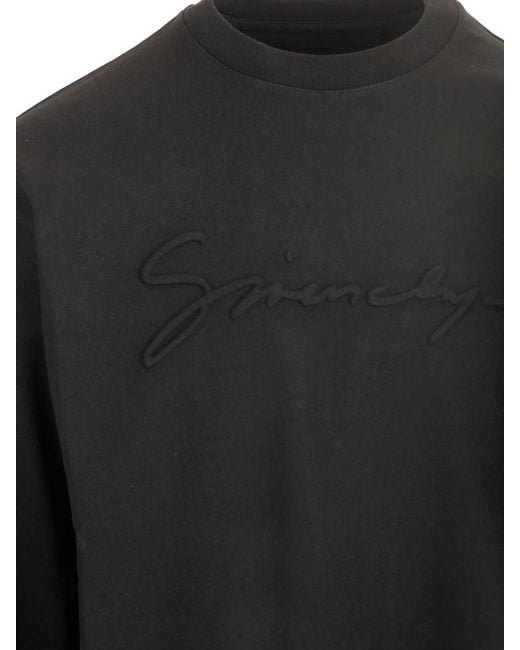 Givenchy Black Long-Sleeved T-Shirt for men