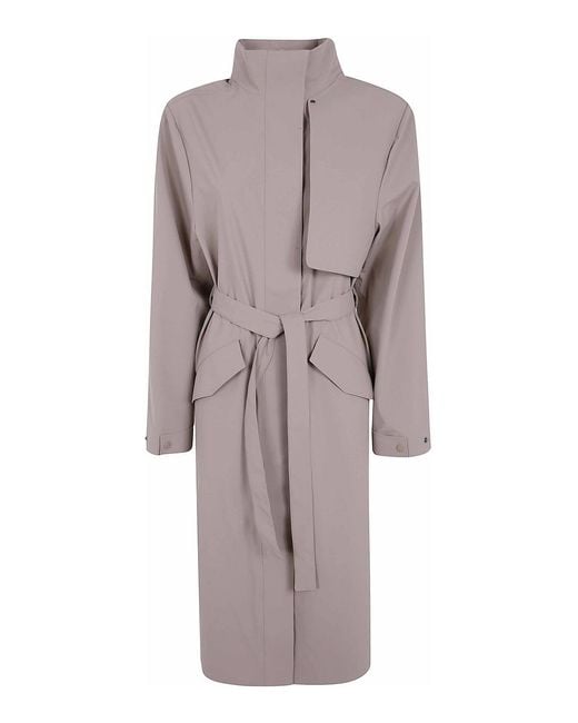 Rains Gray Suva Hardshell Coat