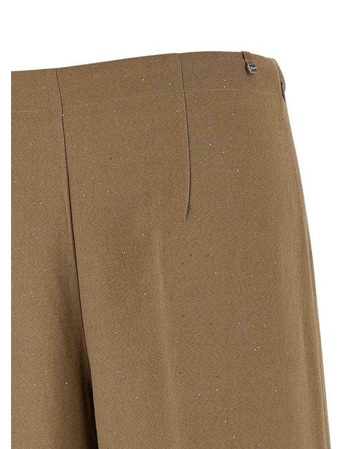 Herno Natural Micro Sequin Pants