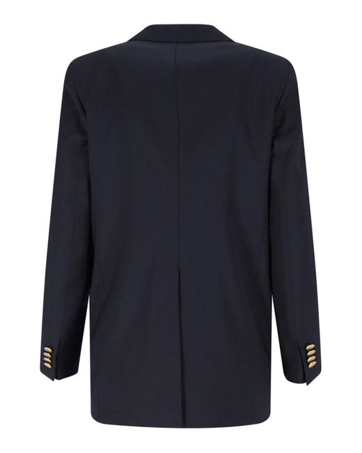 Tagliatore Blue Double -Breasted Jacket