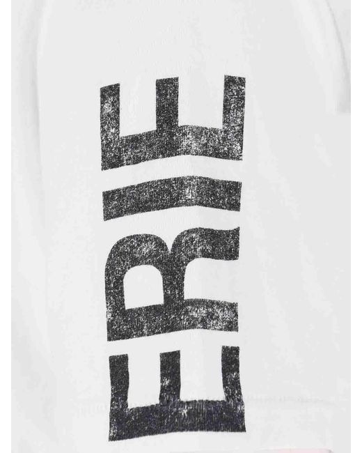 GALLERY DEPT. White Logo T-Shirt for men