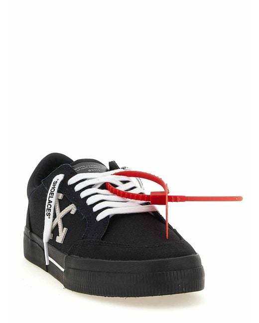 Off-White c/o Virgil Abloh Red Vulcanized Sneakers for men