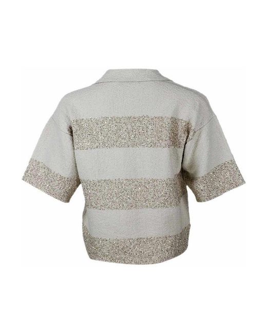 Fabiana Filippi Gray Sweater