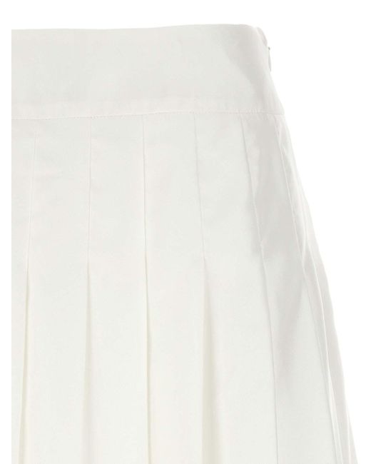 Casablanca White Casa Way Skirt